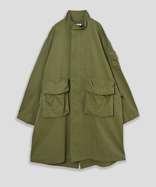 Kelen（ケレン）の「mj11184- MELVILLE  MODS UTILITY COAT モッズユーティリティーコート(KLM26HJK1121)（モッズコート・メンズ・ブラック/カーキ・38/40/42）」の22枚目の写真