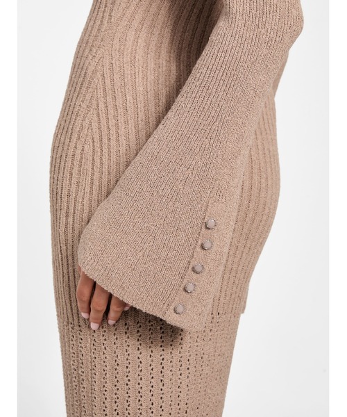 Long Sleeves Mn Shrug Shinju Dress ワンピース ドレス | GUESS(ゲス