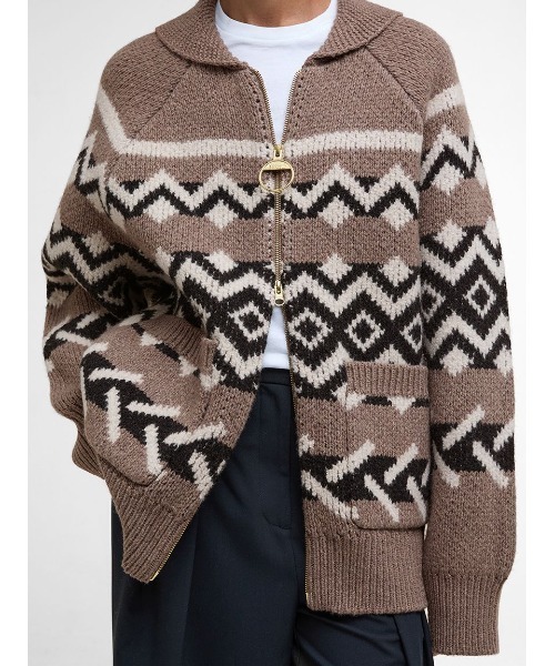 Barbour（バブアー）の「Klara フェアアイル ニットカーディガン（ニット/セーター・レディース・マルチ・8/10/6）」の6枚目の写真