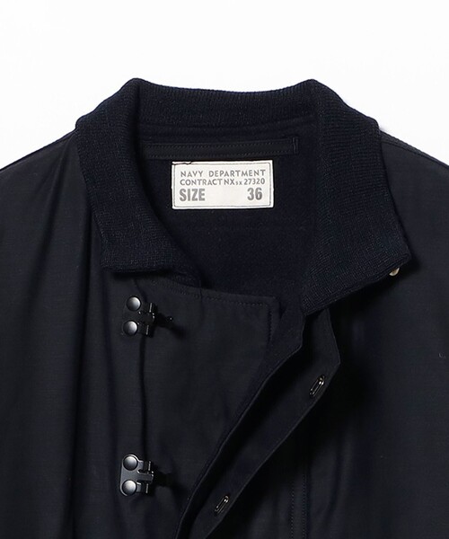 Buzz Rickson's(バズリクソンズ)の「BUZZ RICKSON'S / Type DECK HOOK “RAYON COTTON VERSION NAVY DEPARTMENT”(ブルゾン・レディース・ネイビー・36)」の3枚目の写真