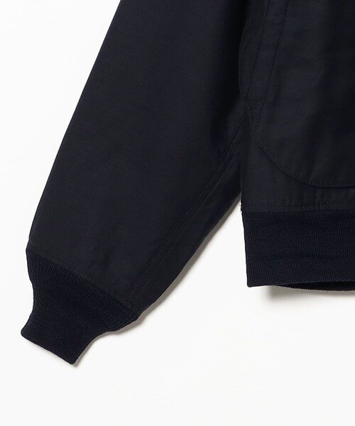 Buzz Rickson's(バズリクソンズ)の「BUZZ RICKSON'S / Type DECK HOOK “RAYON COTTON VERSION NAVY DEPARTMENT”(ブルゾン・レディース・ネイビー・36)」の5枚目の写真