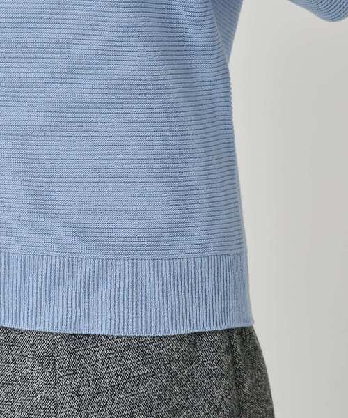 COUP DE CHANCE（クードシャンス）の「【手洗い可／日本製／ホールガーメント】ラメ混ドルマンニットトップス（ニット/セーター・レディース・ナチュラル/サックスブルー/ブラック/ピンク系/ピンク/ライトグレー・38/34）」の7枚目の写真