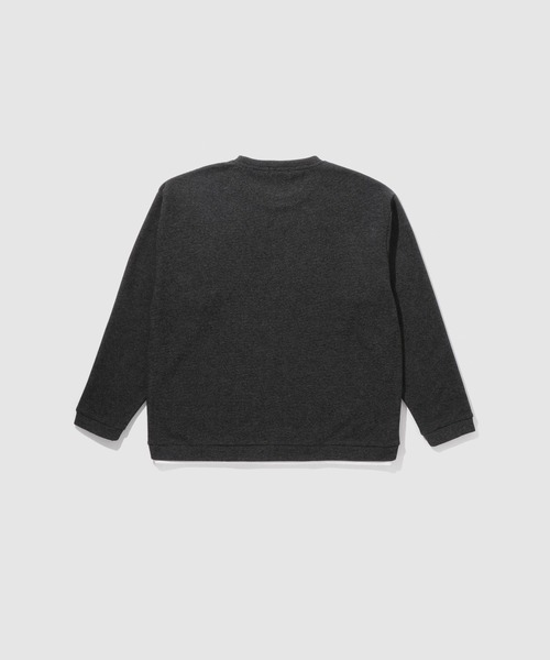 NAVY(ネイビー)の「NAVY ハニカム裏起毛 フェイククルーネックトレーナー(Tシャツ/カットソー・メンズ・ブラック/グレー/ベージュ/ネイビー・XL/L/M/S)」の22枚目の写真