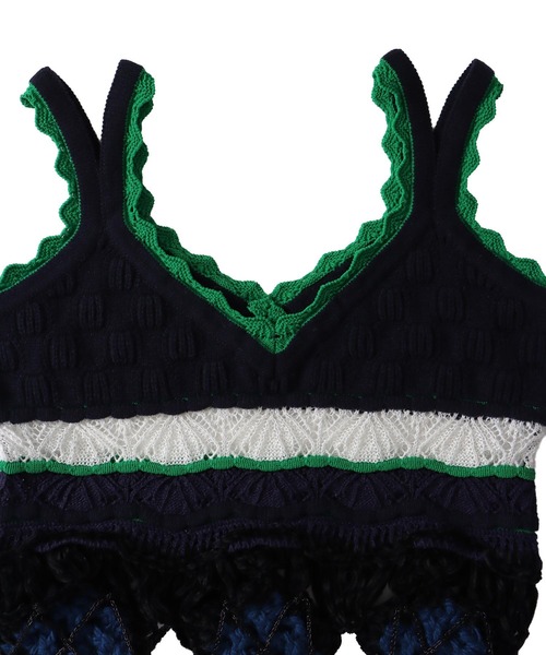 ODAKHA(オダカ)の「ODAKHA × DRESSLAVE / 20th crazy hand bustier(クレイジーハンドビスチェ)(ベスト・レディース・ネイビー・38)」の10枚目の写真