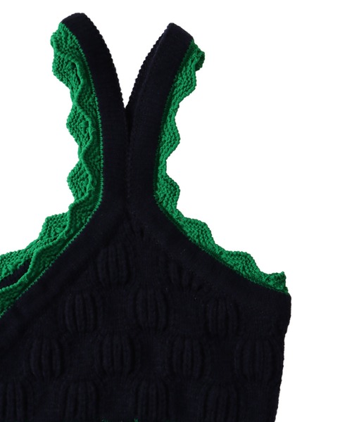 ODAKHA(オダカ)の「ODAKHA × DRESSLAVE / 20th crazy hand bustier(クレイジーハンドビスチェ)(ベスト・レディース・ネイビー・38)」の11枚目の写真