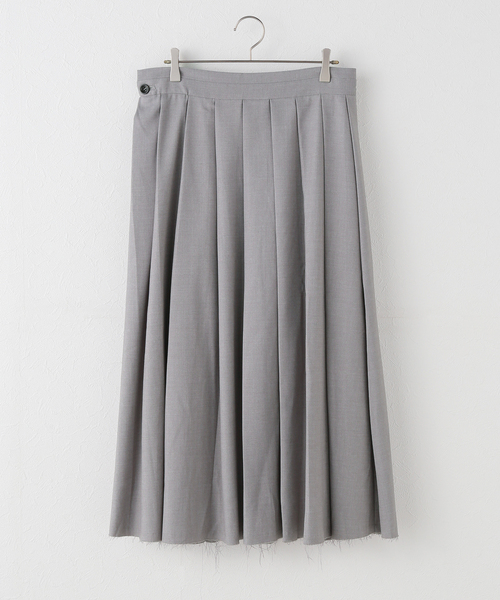 【TOIT VOLANT/トワ ヴォラン】 Gia Pleated Skirt