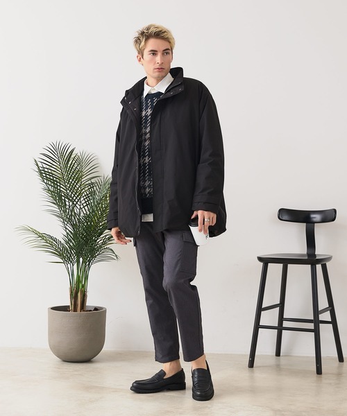 BLUE STANDARD/ブルースタンダード】撥水防風 中綿コート 防寒 軽量