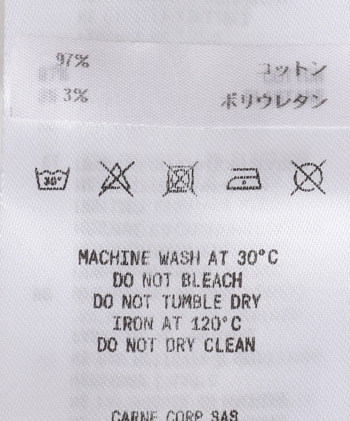 Carne Bollente（カルネボレンテ）の「【Carne Bollente/カルネボレンテ】  Kitten Crush AW25LT0501（Tシャツ/カットソー・レディース・ホワイト・SMALL）」の10枚目の写真