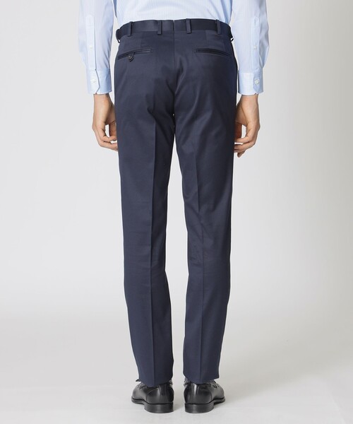 Paul Stuart(ポールスチュアート)の「「Adjustable Fit」&「Keep Pressed」 ペルヴィアンピマ×オーガニック綿ドレスチノ(スラックス・メンズ・オフホワイト/ベージュ系その他/ネイビー/グリーン系その他7・52/50/48/46)」の12枚目の写真