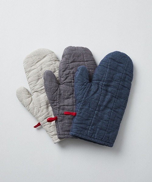 TODAY'S SPECIAL（トゥデイズスペシャル）の「【Lino e Lina】ミトン/346820（ランチョンマット/テーブルウェア・レディース・アイボリー/ライトベージュ・FREE）」の3枚目の写真