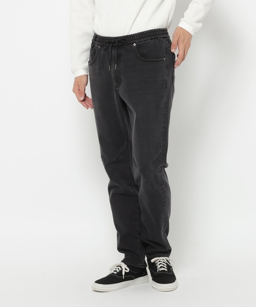 BAYFLOW（ベイフロー）の「【裏起毛・ストレッチ】WARM UPスリムデニムパンツ（デニムパンツ・メンズ・ブラック/ネイビー・MEDIUM/LARGE）」の16枚目の写真