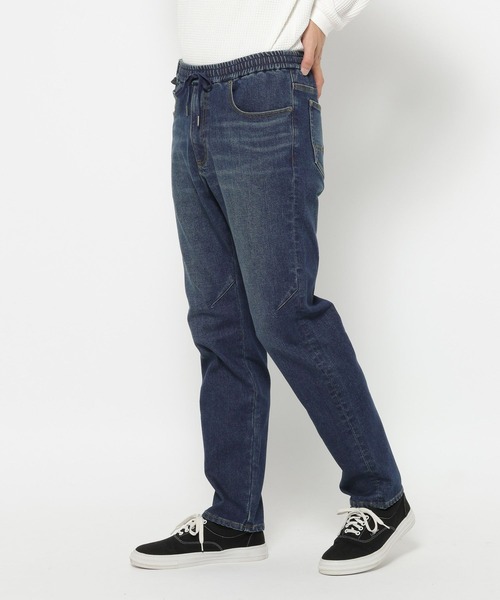 BAYFLOW（ベイフロー）の「【裏起毛・ストレッチ】WARM UPスリムデニムパンツ（デニムパンツ・メンズ・ブラック/ネイビー・MEDIUM/LARGE）」の12枚目の写真