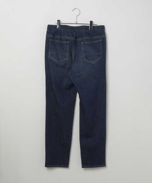 BAYFLOW（ベイフロー）の「【裏起毛・ストレッチ】WARM UPスリムデニムパンツ（デニムパンツ・メンズ・ブラック/ネイビー・MEDIUM/LARGE）」の14枚目の写真