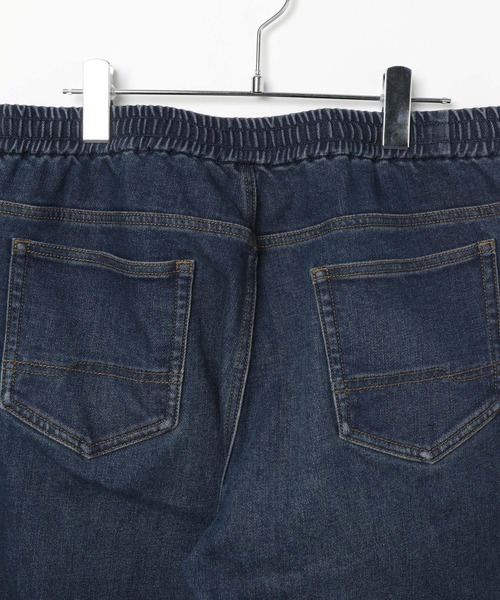 BAYFLOW（ベイフロー）の「【裏起毛・ストレッチ】WARM UPスリムデニムパンツ（デニムパンツ・メンズ・ブラック/ネイビー・MEDIUM/LARGE）」の4枚目の写真