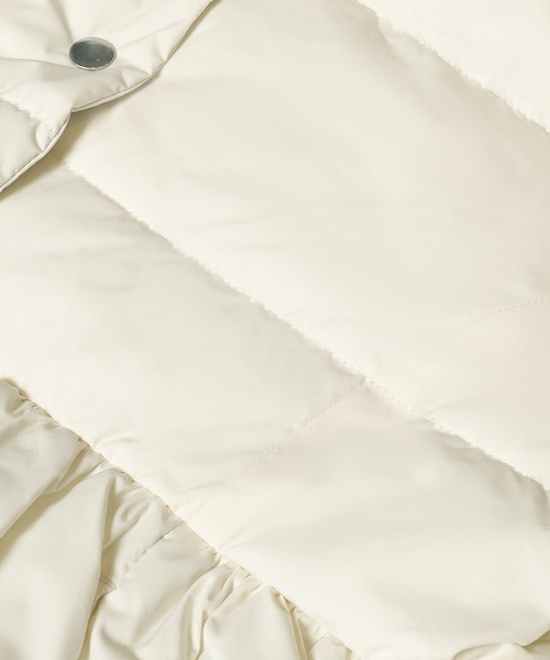 coca(coca)(コカ)の「中綿スタンドカラーフレアブルゾン(ブルゾン・レディース・ブラック/アイボリー・L/M)」の17枚目の写真