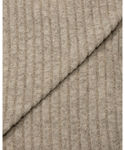 MOAA（モア）の「Shirred Collar Rib Top (BEIGE)（カーディガン/ボレロ・レディース・その他・SMALL/MEDIUM）」の5枚目の写真