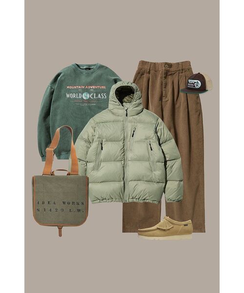 OUTSTANDING(アウトスタンディング)の「MOUNTAIN DOWN PARKA_OLIVE GREEN(ダウンジャケット/コート・メンズ・その他・SMALL/MEDIUM/LARGE/X-LARGE)」の19枚目の写真