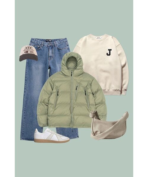 OUTSTANDING(アウトスタンディング)の「MOUNTAIN DOWN PARKA_OLIVE GREEN(ダウンジャケット/コート・メンズ・その他・SMALL/MEDIUM/LARGE/X-LARGE)」の20枚目の写真