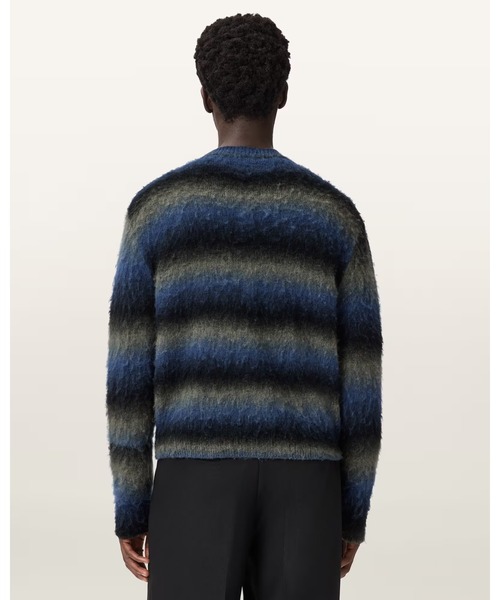 ALLSAINTS(オールセインツ)の「HALLEY MERINO CARDIGAN | HALLEY メリノ カーディガン(カーディガン/ボレロ・メンズ・ブルー系その他・XS/S/L/XL/M)」の6枚目の写真