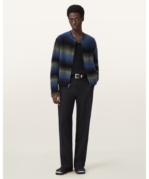 ALLSAINTS(オールセインツ)の「HALLEY MERINO CARDIGAN | HALLEY メリノ カーディガン(カーディガン/ボレロ・メンズ・ブルー系その他・XS/S/L/XL/M)」の7枚目の写真