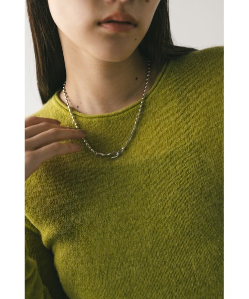 STYLEMIXER（スタイルミキサー）の「2WAYフックチェーンネックレス（ネックレス・レディース・シルバー/ゴールド・FREE）」の4枚目の写真