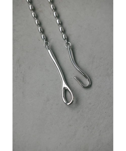 STYLEMIXER（スタイルミキサー）の「2WAYフックチェーンネックレス（ネックレス・レディース・シルバー/ゴールド・FREE）」の9枚目の写真