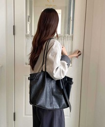 BY THE BAY（バイザベイ）の「トートバッグ/エコレザートートバッグ ビジネス カジュアル（トートバッグ・メンズ）」