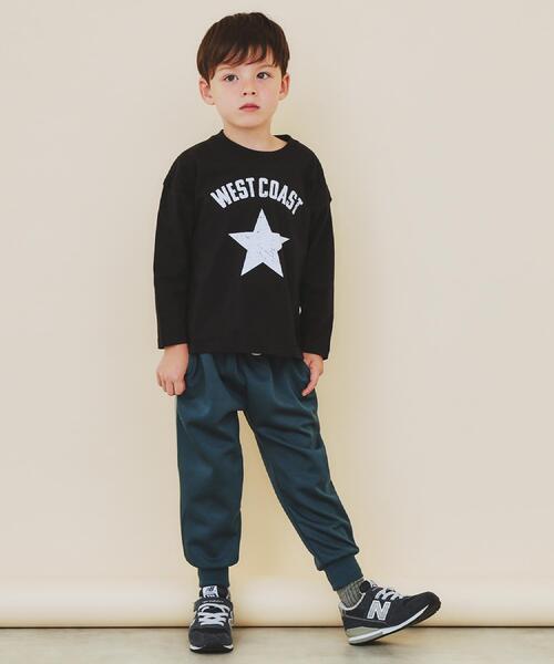 THE SHOP TK (ザ ショップ ティーケー )の「【110-160】ダンボールジョガーパンツ/セットアップ可(その他パンツ・キッズ・ブラック/グリーン・12/16/15 /14/13/11)」の7枚目の写真