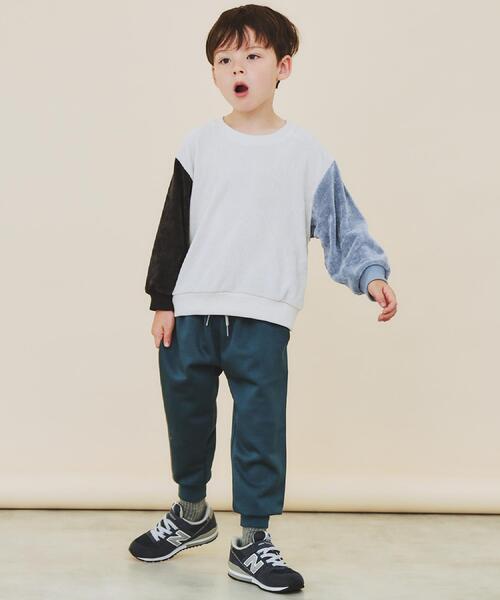 THE SHOP TK (ザ ショップ ティーケー )の「【110-160】ダンボールジョガーパンツ/セットアップ可(その他パンツ・キッズ・ブラック/グリーン・12/16/15 /14/13/11)」の11枚目の写真