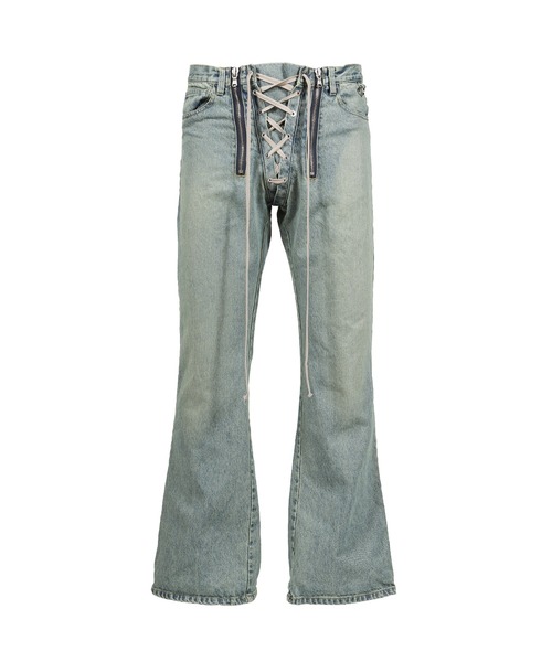 JUN/NAKAYAMA(ジュンナカヤマ)の「SLIDE DENIM PANTS(デニムパンツ・メンズ・サックスブルー/ブルーグレー・32/30/28)」の2枚目の写真