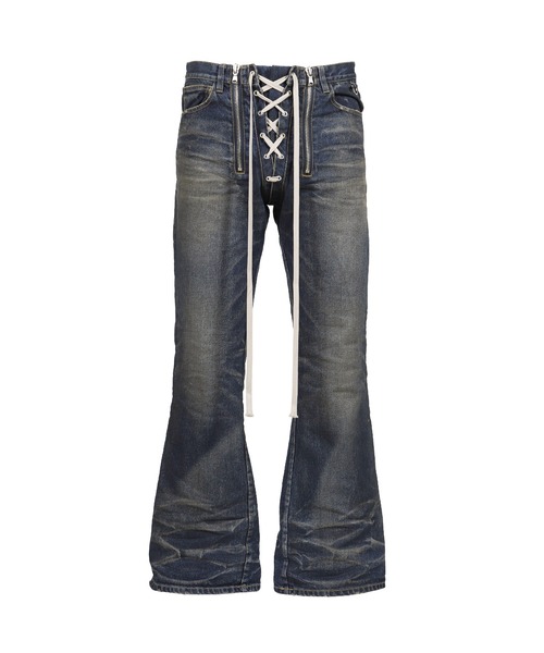 JUN/NAKAYAMA(ジュンナカヤマ)の「SLIDE DENIM PANTS(デニムパンツ・メンズ・サックスブルー/ブルーグレー・32/30/28)」の10枚目の写真