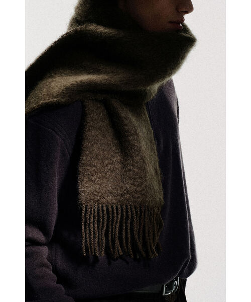 フリンジモヘアマフラー（マフラー）｜COS（コス）のファッション通販