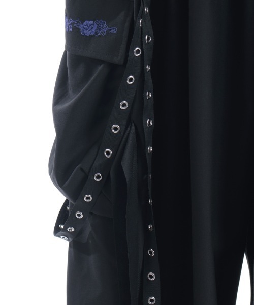REZEN(リゼン)の「牡丹刺繍袴パンツ(その他パンツ・メンズ・ブルーパープル/ライトグレー/ローズ・SMALL/MEDIUM)」の19枚目の写真