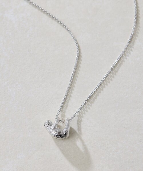 ear PAPILLONNER（イアパピヨネ）の「ナマケモノネックレス（ネックレス・レディース・ゴールド/シルバー・FREE）」の3枚目の写真