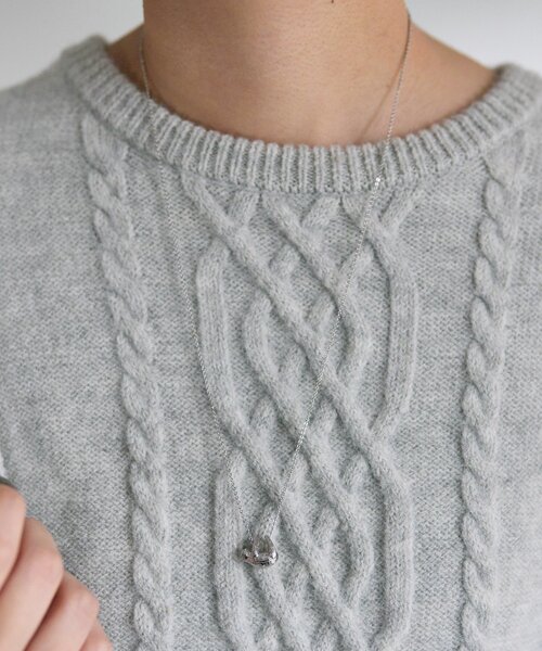 ear PAPILLONNER（イアパピヨネ）の「ナマケモノネックレス（ネックレス・レディース・ゴールド/シルバー・FREE）」の7枚目の写真