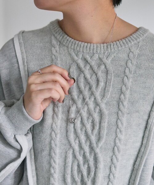 ear PAPILLONNER（イアパピヨネ）の「ナマケモノネックレス（ネックレス・レディース・ゴールド/シルバー・FREE）」の8枚目の写真