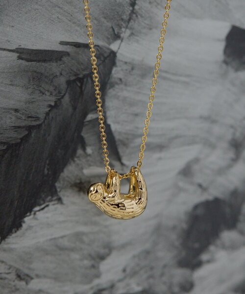 ear PAPILLONNER（イアパピヨネ）の「ナマケモノネックレス（ネックレス・レディース・ゴールド/シルバー・FREE）」の18枚目の写真