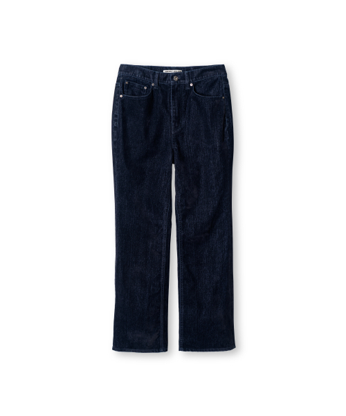CONNECT KINLOCH（コネクトキンロック）の「ベルベットフレアデニムパンツ[ネイビー]（デニムパンツ・メンズ・ネイビー・SMALL/MEDIUM/LARGE）」の2枚目の写真