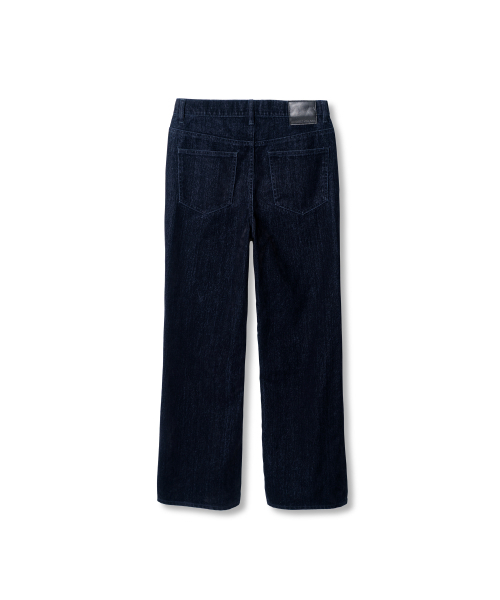CONNECT KINLOCH（コネクトキンロック）の「ベルベットフレアデニムパンツ[ネイビー]（デニムパンツ・メンズ・ネイビー・SMALL/MEDIUM/LARGE）」の3枚目の写真