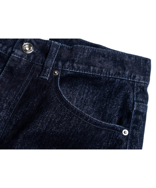 CONNECT KINLOCH（コネクトキンロック）の「ベルベットフレアデニムパンツ[ネイビー]（デニムパンツ・メンズ・ネイビー・SMALL/MEDIUM/LARGE）」の4枚目の写真
