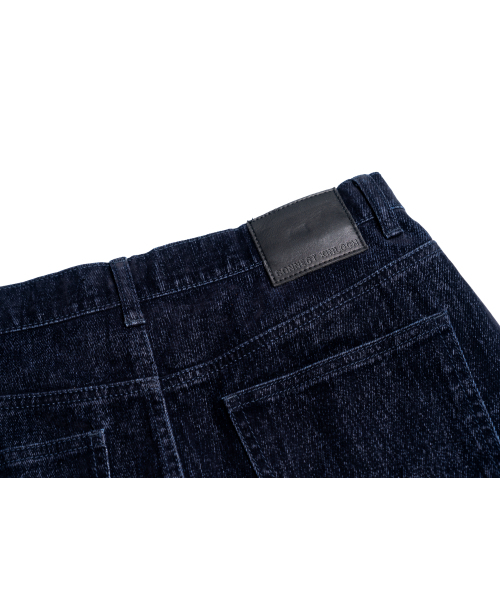 CONNECT KINLOCH（コネクトキンロック）の「ベルベットフレアデニムパンツ[ネイビー]（デニムパンツ・メンズ・ネイビー・SMALL/MEDIUM/LARGE）」の6枚目の写真