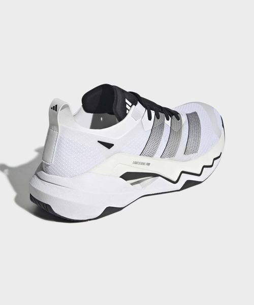 adidas(アディダス)の「ラピッドムーブ プロ トレーニング / Rapidmove Pro Training / アディダス adidas(スニーカー・メンズ・ホワイト・29.0cm/28.5cm/28.0cm/27.5cm/27.0cm/26.5cm/26.0cm/25.5cm/25.0cm/24.5cm)」の5枚目の写真
