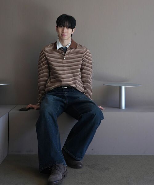 JUAN HOMME(ジュアンオム)の「リファインドワイドデニムパンツ(ダークブルー)(デニムパンツ・メンズ・その他・SMALL/MEDIUM/LARGE)」の18枚目の写真