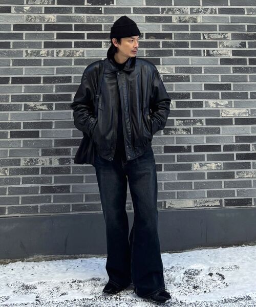 JUAN HOMME(ジュアンオム)の「リファインドワイドデニムパンツ(ダークブルー)(デニムパンツ・メンズ・その他・SMALL/MEDIUM/LARGE)」の19枚目の写真