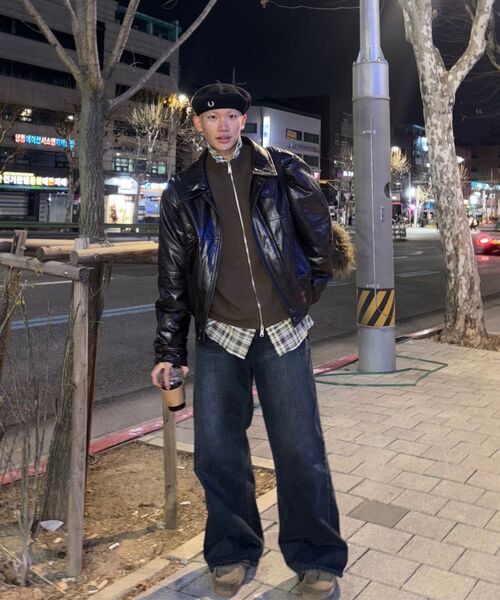 JUAN HOMME(ジュアンオム)の「リファインドワイドデニムパンツ(ダークブルー)(デニムパンツ・メンズ・その他・SMALL/MEDIUM/LARGE)」の21枚目の写真