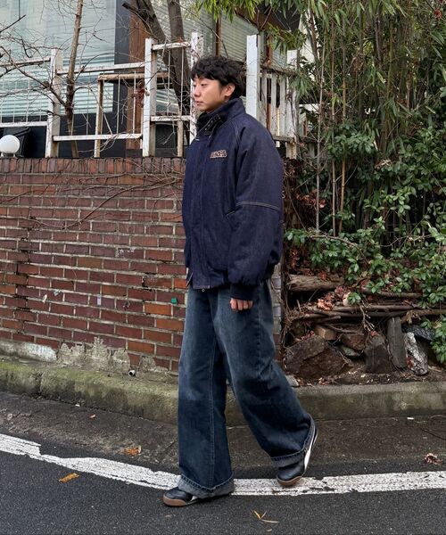 JUAN HOMME(ジュアンオム)の「リファインドワイドデニムパンツ(ダークブルー)(デニムパンツ・メンズ・その他・SMALL/MEDIUM/LARGE)」の8枚目の写真