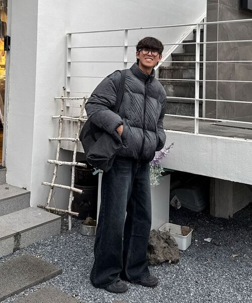 JUAN HOMME(ジュアンオム)の「リファインドワイドデニムパンツ(ダークブルー)(デニムパンツ・メンズ・その他・SMALL/MEDIUM/LARGE)」の4枚目の写真