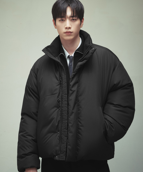 DRAW FIT（ドローフィット）の「クラウドエアダウンジャンパー [BLACK]（ダウンジャケット/コート・メンズ・その他・X-LARGE/MEDIUM/LARGE）」の2枚目の写真