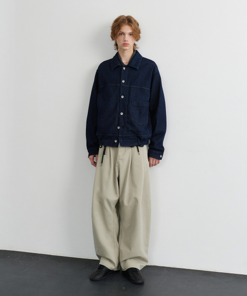 NOUN(ノウン)の「wide tapered chino pants (light gray)(その他パンツ・メンズ・その他・1/2/0)」の10枚目の写真