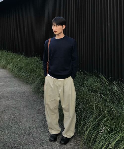 NOUN(ノウン)の「wide tapered chino pants (light gray)(その他パンツ・メンズ・その他・1/2/0)」の12枚目の写真